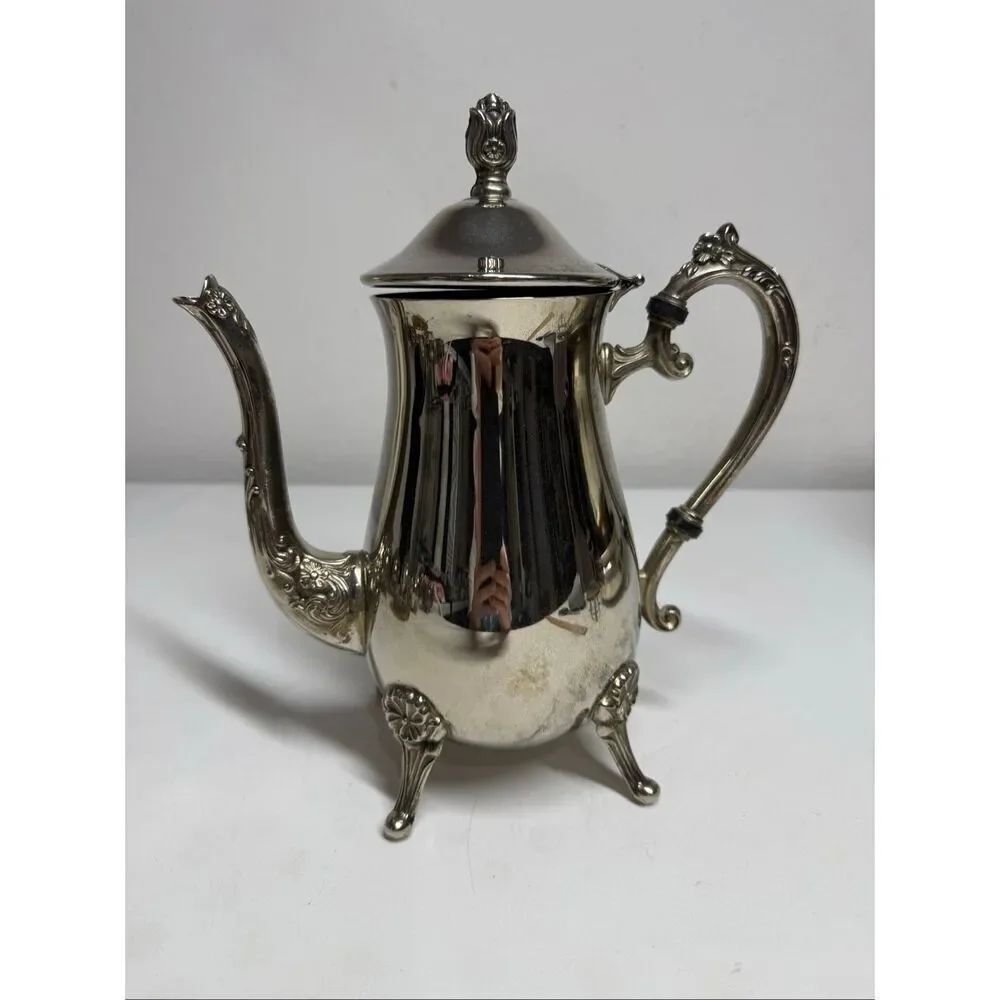 Vintage Silverplate Coffee Pot See Description
